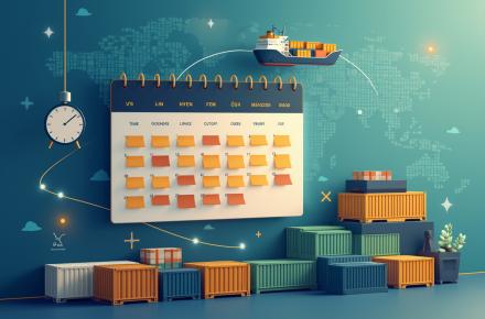 Calendrier des départs groupage maritime : fréquences, cut-off & planning